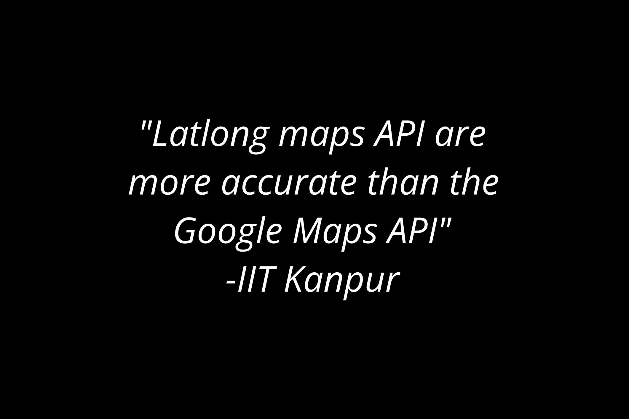 LatLong API Hub — Maps API, Geocoding, Routing & Location Services for ...